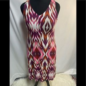 ATHLETA ALINE MIDI SUMMER DRESS NWOT MEDIUM